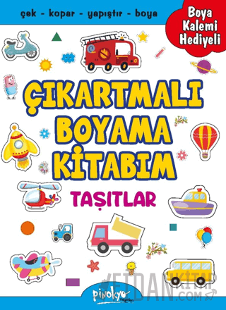 Çıkartmalı Boyama Taşıtlar
