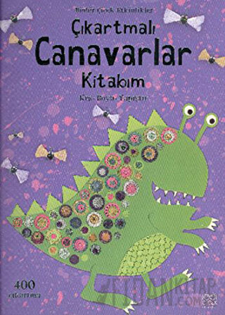 Çıkartmalı Canavarlar Kitabım