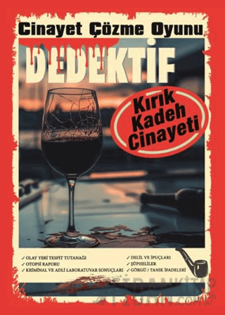 Cinayet Çözme Oyunu Dedektif - Kırık Kadeh Cinayeti