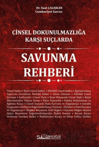 Cinsel Dokunulmazlığa Karşı Suçlarda Savunma Rehberi
