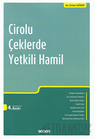 Cirolu Çeklerde Yetkili Hamil