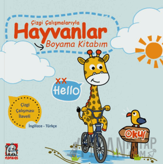 Çizgi Çalışmalarıyla Hayvanlar Boyama Kitabım