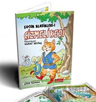 Çizmeli Kedi Renkli Çizgi Roman