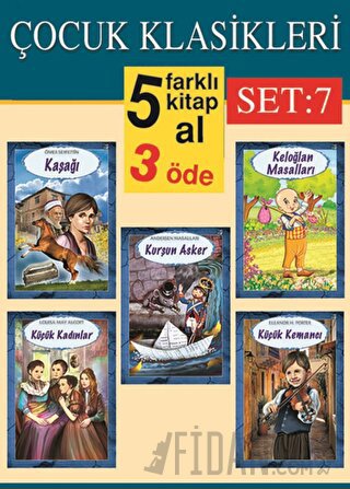 Çocuk Klasikleri Set: 7 (5 Kitap Takım) Kolektif
