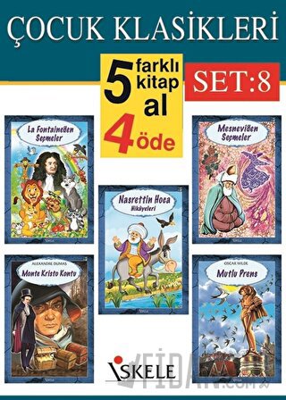Çocuk Klasikleri Set: 8 (5 Kitap Takım) Kolektif