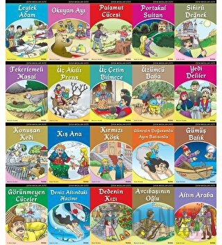 Çocuk Masalları Dizisi (20 Kitap Takım)