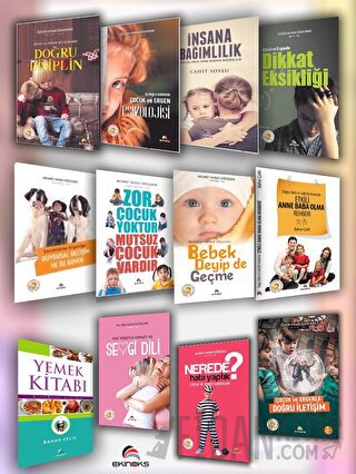Çocuk ve Ergenle En Doğru Yaşam Seti (12 Kitap)