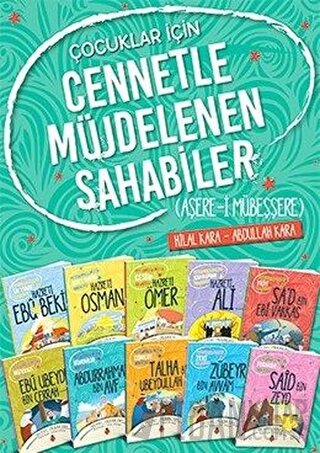 Çocuklar İçin Cennetle Müjdelenen Sahabiler Seti (10 Kitap Takım)