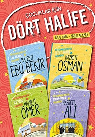 Çocuklar İçin Dört Halife Seti (4 Kitap Takım)