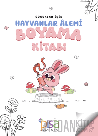 Çocuklar İçin Hayvanlar Alemi Boyama Kitabı