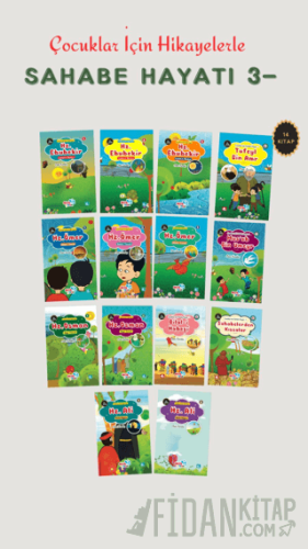 Çocuklar İçin Hikayelerle Sahabe Hayatı-3 (14 Kitaplık Set) Cuma Karak