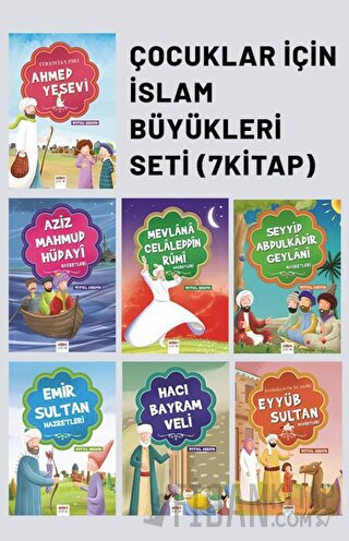 Çocuklar İçin İslam Büyükleri Seti (7 Kitap)