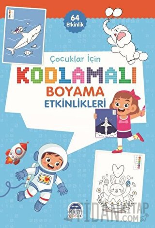 Çocuklar İçin Kodlama Etkinlikleri - Mavi - 64 Etkinlik