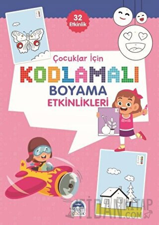 Çocuklar için Kodlama Etkinlikleri - Pembe - 32 Etkinlik