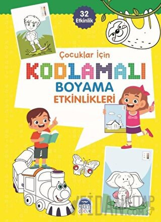Çocuklar için Kodlama Etkinlikleri - Sarı - 32 Etkinlik