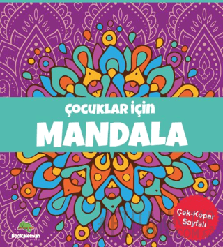 Çocuklar İçin Mandala-Mor