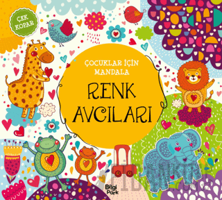 Çocuklar İçin Mandala - Renk Avcıları
