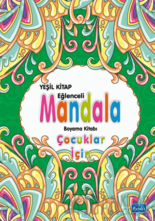 Çocuklar İçin Mandala Yeşil