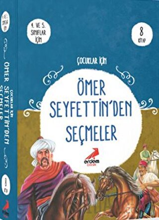Çocuklar İçin Ömer Seyfettin'den Seçmeler (8 Kitap Takım)