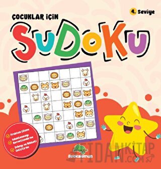 Çocuklar İçin Sudoku 4. Seviye Kolektif