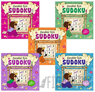 Çocuklar İçin Sudoku (5 Kitap Takım)