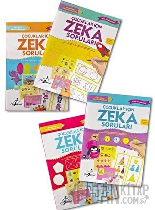 Çocuklar İçin Zeka Soruları (4 Kitap Takım)