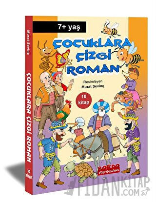 Çocuklara Çizgi Roman - Renkli Resimli 10 Kitap set Murat Sevinç