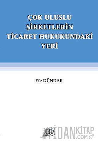 Çok Uluslu Şirketlerin Ticaret Hukukundaki Yeri