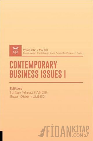 Contemporary Business Issues I (AYBAK 2021 Mart)