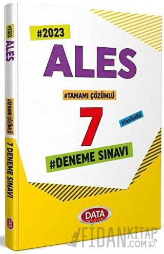 2026 ALES Tamamı Çözümlü 7 Deneme Sınavı