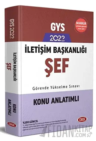 Data Yayınları İletişim Başkanlığı GYS Şef Konu Anlatımlı Kolektif