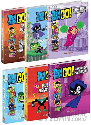 DC Comics: Teen Titans GO! Macera Seti (6 Kitap) (Ciltli) J. E. Bright