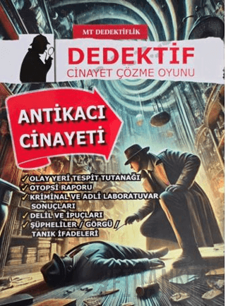 Dedektiflik Cinayet Çözme Oyunu Antikacı Cinayeti