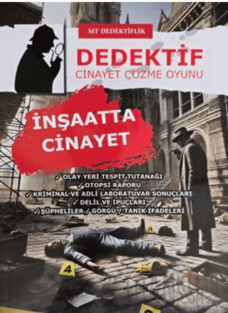 Dedektiflik Cinayet Çözme Oyunu - İnşaatta Cinayet