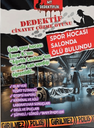 Dedektiflik Cinayet Çözme Oyunu - Spor Hocası Salonda Ölü Bulundu