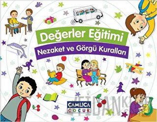 Değerler Eğitimi - Nezaket ve Görgü Kuralları (Kutulu - 10 Kitap) (Ciltli)