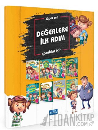 Değerlerle İlk Adım Serisi - 8 Kitap Takım Kolektif