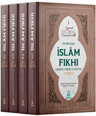 Fıknus Sünne Delilleriyle İslam Fıkhı (4 Cilt) (Ciltli)