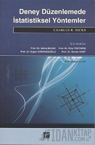 Deney Düzenlemede İstatiksel Yöntemler