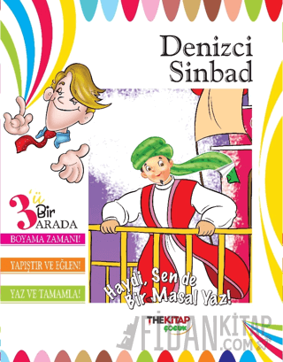 Denizci Sinbad (Üçü Bir Arada Etkinlik Kitabı)