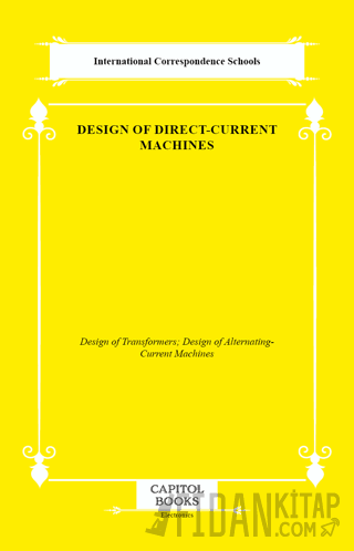 Design of Direct-Current Machines