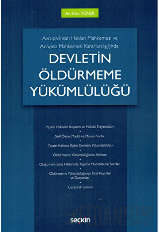 Devletin Öldürmeme Yükümlülüğü