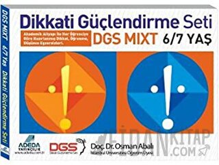 DGS MIXT Dikkati Güçlendirme Seti 6-7 Yaş Osman Abalı