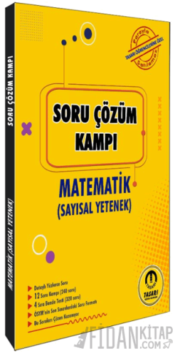 DGS Sayısal Yetenek (Matematik) Yıl Sonu Kamp Kitabı Kolektif