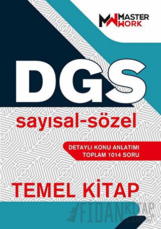 DGS Temel Kitap / Sayısal-Sözel Detaylı Konu Anlatımı Kolektif