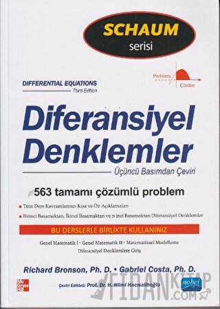 Diferensiyel Denklemler - Schaum’ s