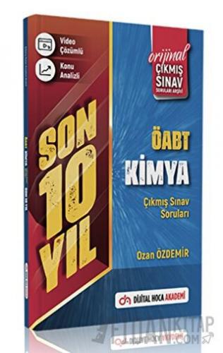 Dijital Hoca 2023 ÖABT Kimya Son 10 Yıl Orijinal Çıkmış Sınav Soruları