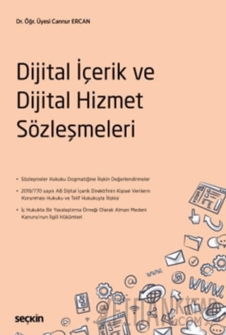Dijital İçerik ve Dijital Hizmet Sözleşmeleri