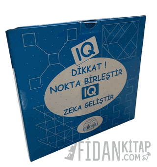 Dikkat! Nokta Birleştir IQ Zeka Geliştir Kutulu (32 Oyun,18 Kart Kalemiyle Beraber Süper Oyun Kartları)