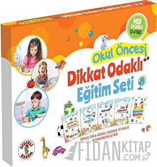 Dikkat Odaklı Eğitim Seti 3-4 Yaş